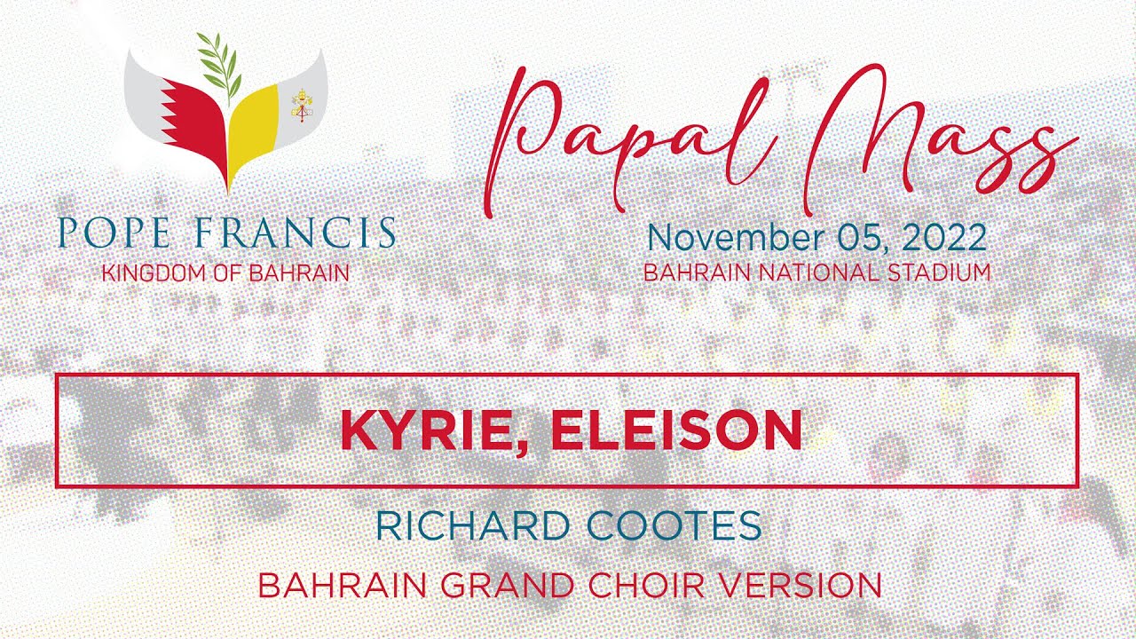 papal visit kyrie