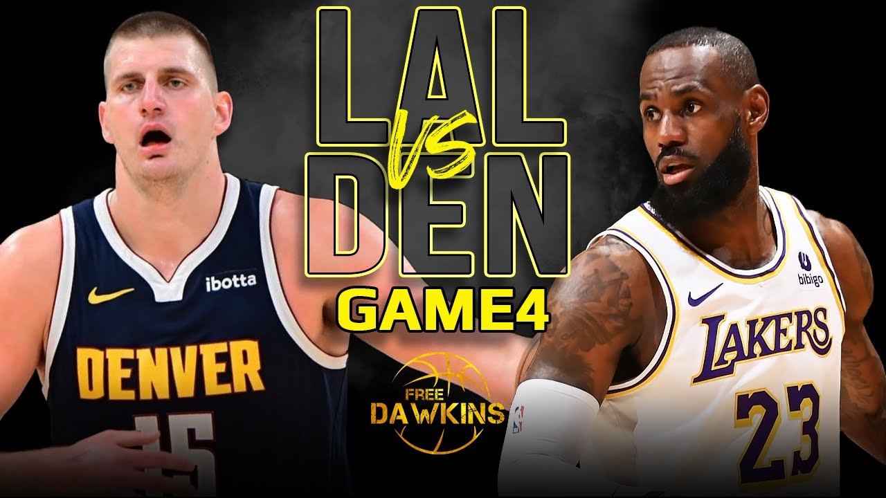 Los Angeles Lakers vs Denver Nuggets Game 4 Full Highlights  2024 WCR1  FreeDawkins