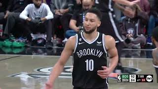 BEN SIMMONS BENCHED AFTER PASSING OPEN LAYUP! KYRIE MAD! \\