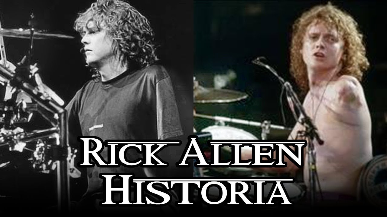 La Admirable Historia del Baterista de un solo Brazo RICK ALLEN (Def Leppard)