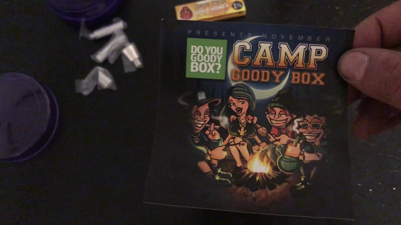 420 Goody-box november 2018 unbaging