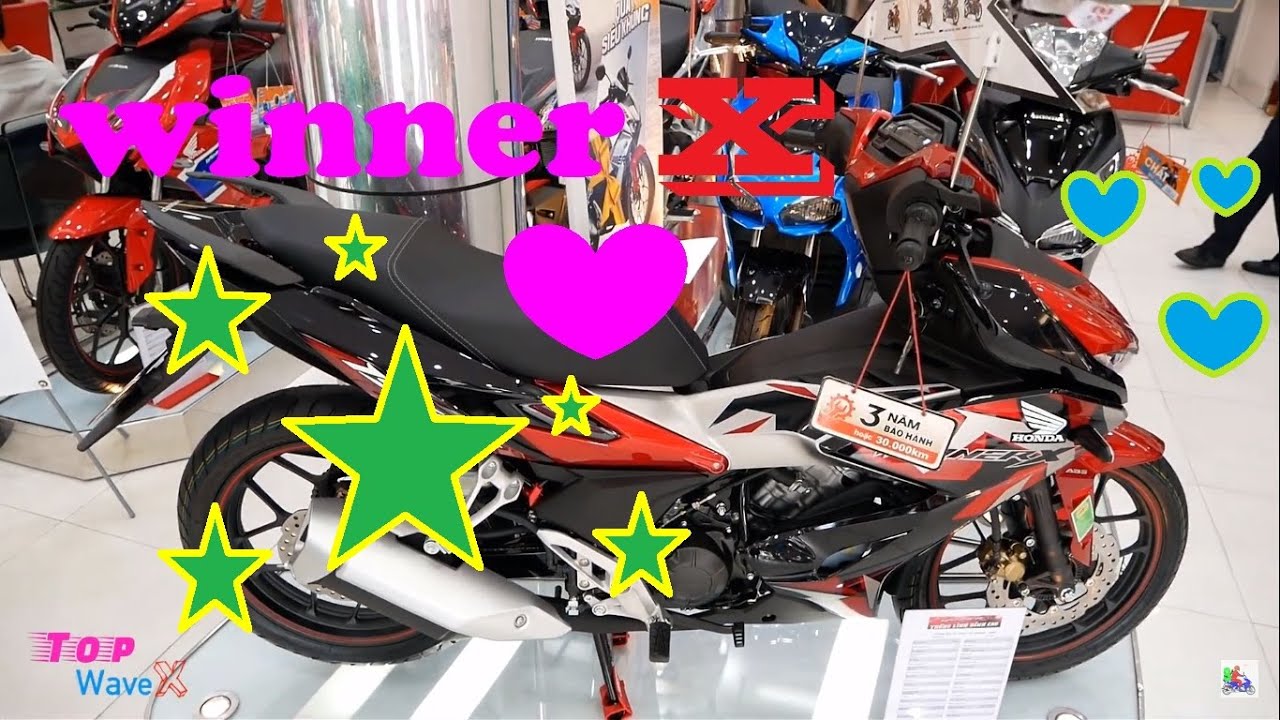 Honda Winner X 150 ABS 2021 - CAMO Đỏ Đen Bạc - Walkaround (Part2 ...