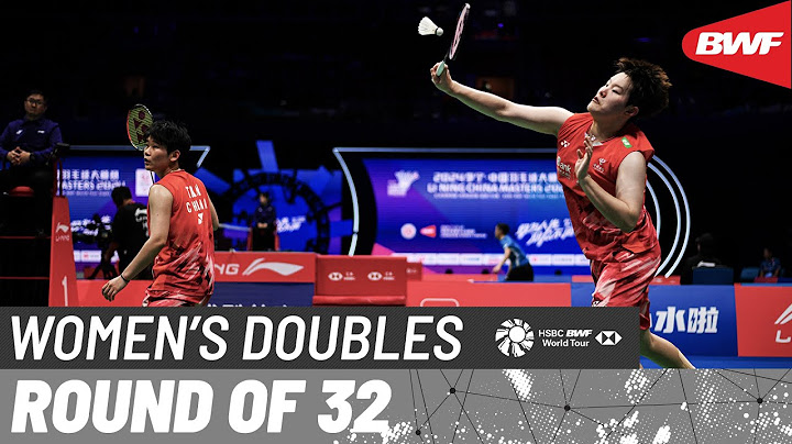 LI-NING China Masters 2024 | Kim/Kim (KOR) vs. Liu/Tan (CHN) [2] | R32