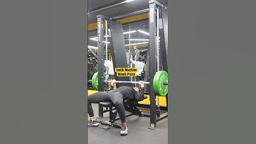 You need to see this Setup of Smith Machine Bench Press ✅ ~ Read Pinned Comment