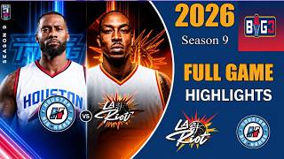 LA Riot vs Houston  | Full Game | Big3 season 9 Week 7