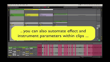automating clip envelopes in ableton live 8