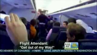 AA Flight Attendant Meltdown 03_09_12