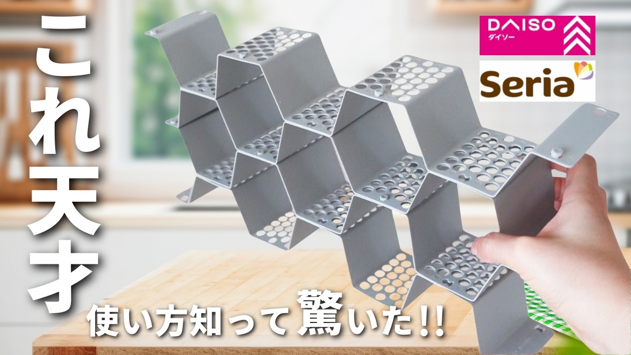 【100均】大感激！これは天才！思わずカゴに入れた新商品【ダイソー／セリア】