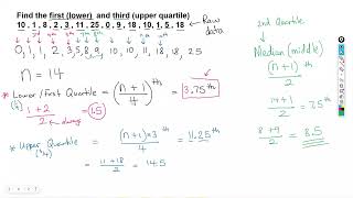 CSEC Add Math   -  Statistics Part 1