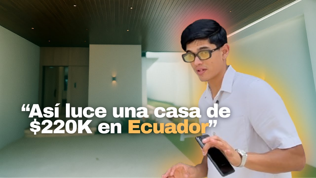 Así luce una casa de $220K en Ecuador  | Una de las más modernas en Manabí