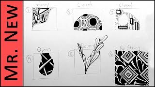 Zentangle for Beginners - Step by Step Tutorial for How to Draw a Zentangle