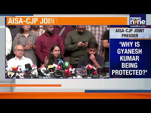 Abhijeet Dipke, Neha Bora Kapil Sibal, Prakash Raj, Prashant Bhushan, Hold Joint Presser | News9