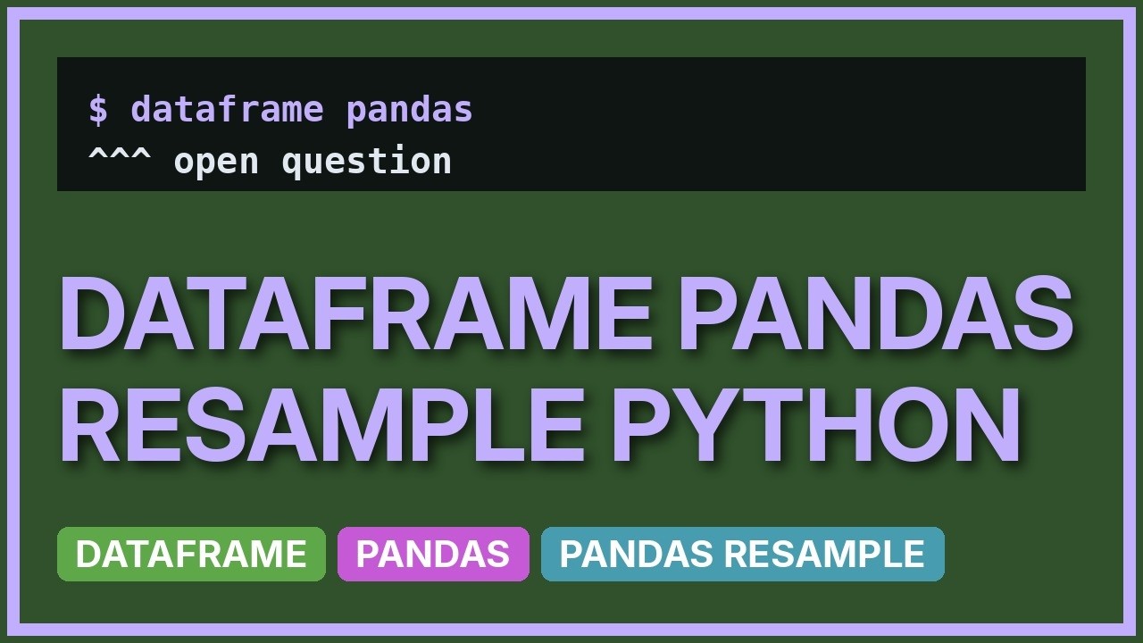 How do I split a dataframe based on datetimes differences? - YouTube