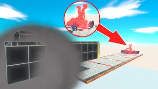 Giant Cannon Shoots All Units - Animal Revolt Battle Simulator