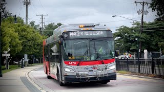 WMATA Metrobus: 2019 New Flyer XD40 #4473 on Route M42