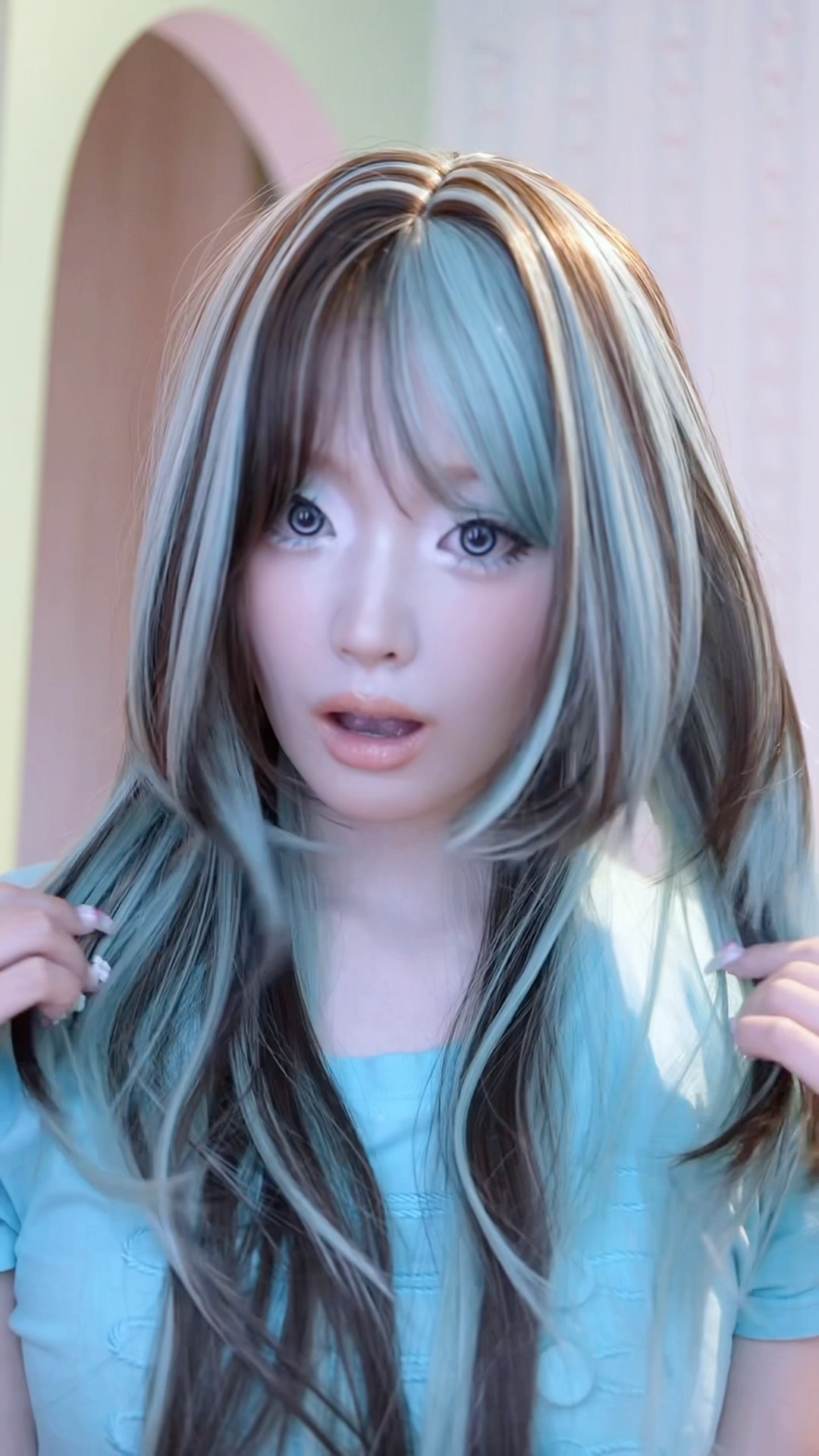 MonolidMakeup mint makeup🧼🫧So happy to expand my daily summer