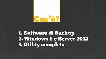 Utility Backup per NAS, RDX, Tape, Cloud