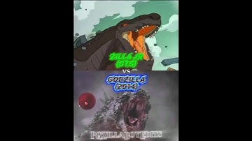 Zilla Jr (GTS) Vs Godzilla (2014) #godzillatheseries #godzilla2014