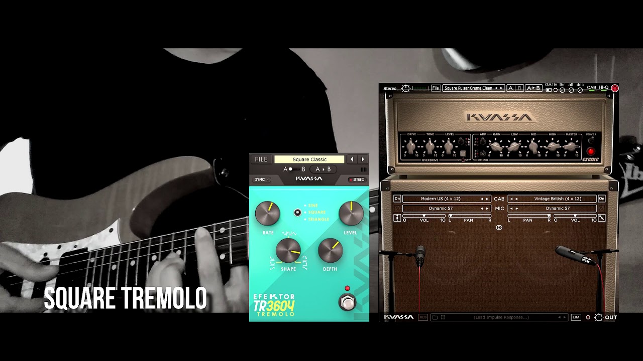 Efektor TR3604 Tremolo Guitar Effect Software | KUASSA
