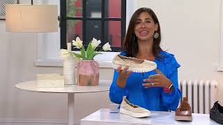 Vionic Leather Ballet Flat Slip-Ons - Uptown Ballet on QVC