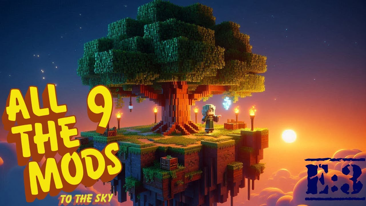 Modded Minecraft : ATM9 To the Sky : E3 - YouTube