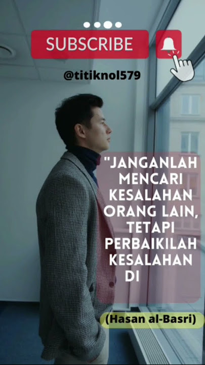 JANGAN MENCARI KESALAHAN ORANG LAIN #shorts