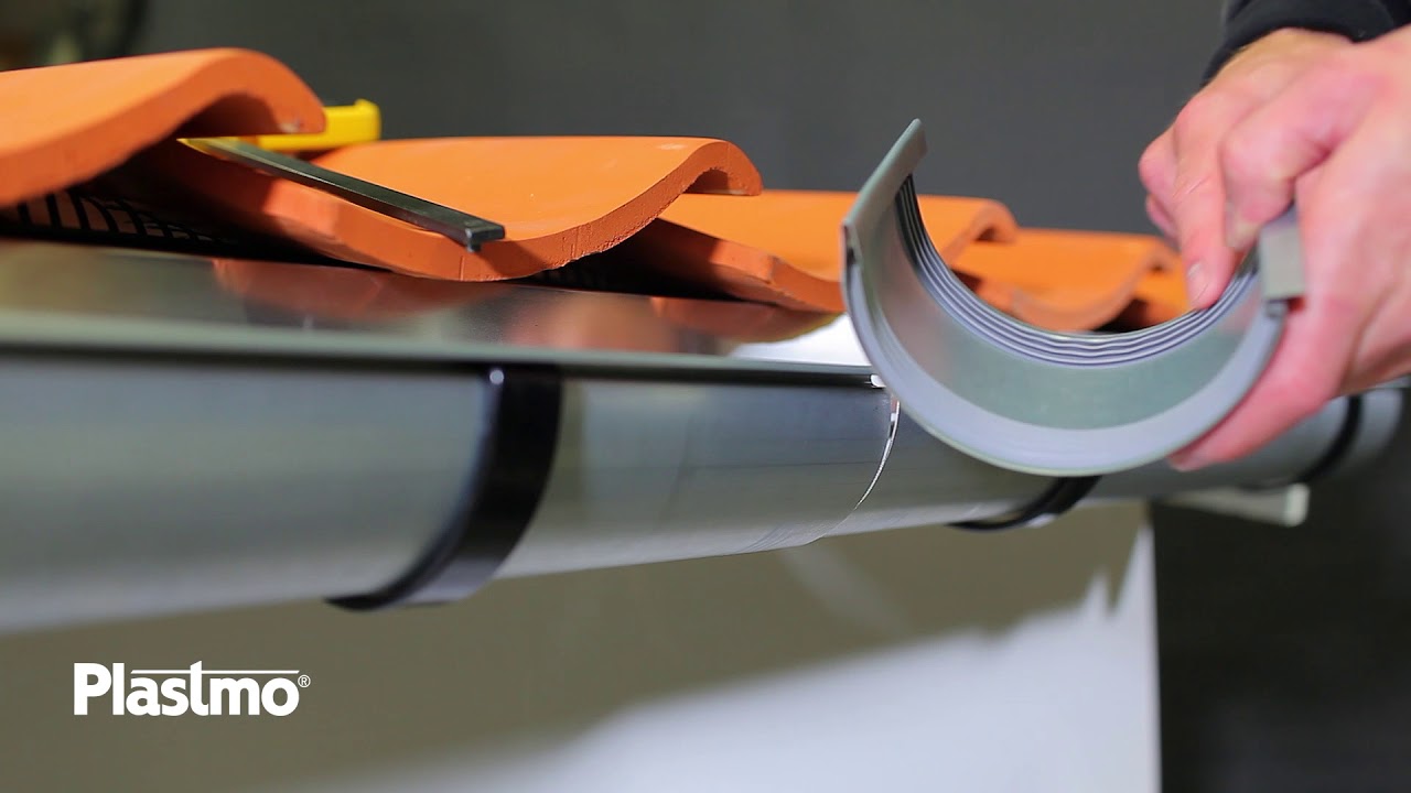 Plastmo AluZink og Stål Plus Tagrender – fås også med gummisamling