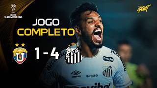 UNIVERSIDAD CENTRAL X SANTOS | AO VIVO E COM IMAGENS | CONMEBOL SUDAMERICANA