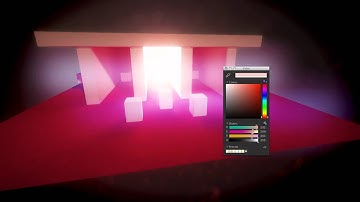 Unity 5 beta Enlighten Realtime GI Test