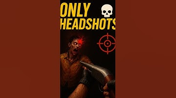 Only Headshots 💀 | Zombie Raid Game 🎯 #Shorts #Gaming