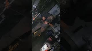 Russell Cutting out a 52100 knife