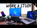 My Productive Minimal Medical Student Desk Setup Tour