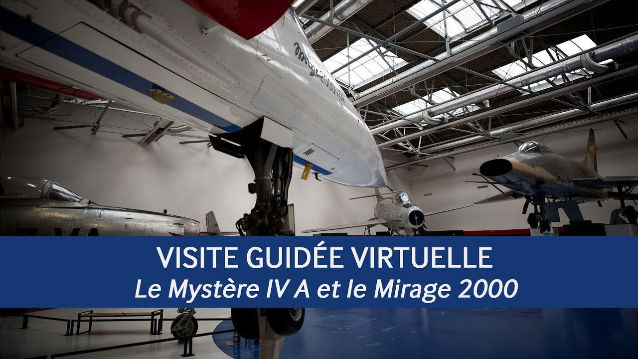 Visite guidée sur le Mystère IV A et le Mirage 2000.