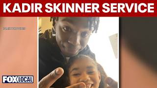 Interfaith service honors Kadir Skinner as family demands answers in shooting