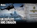 UK scrambles HMS Dragon warship and counter drone helicopters to Cyprus