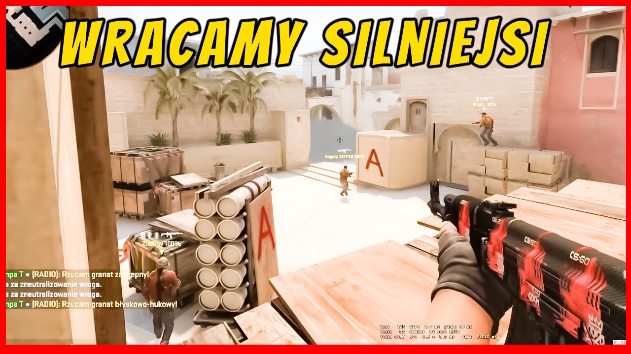 Jak Wyrzucic Sie Z Meczu Cs Go W TYM MECZU CIĘŻKO BYŁO WRÓCIĆ ALE... CS:GO Z EKIPA ( @TheHogaty