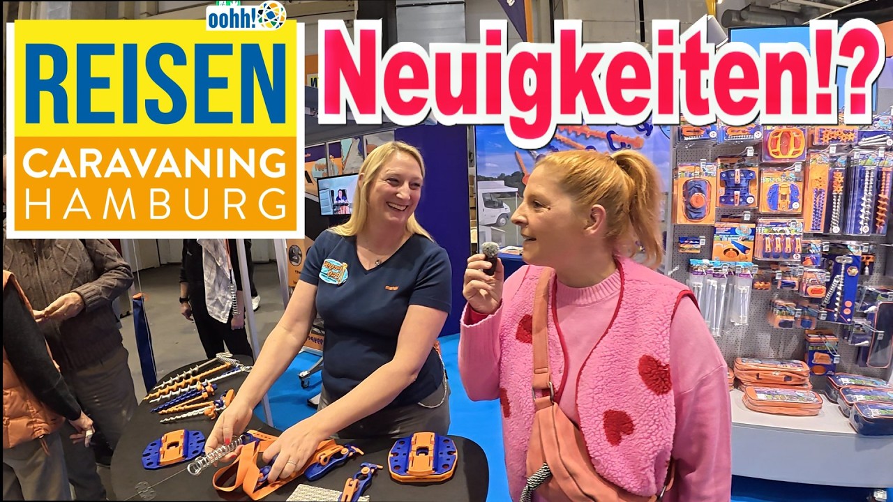 Was gibt`s NEUES auf der Reisen Caravaning Hamburg 2026🤔Rundgang mit Highlights👍