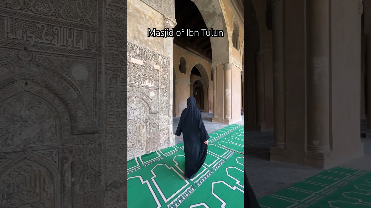 Masjid Ibn Tulun was constructed 1182 years ago 🕌🔊 
