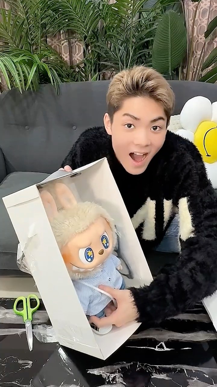 I unboxed the Labubu The Monsters Flip With Me I bought at POP