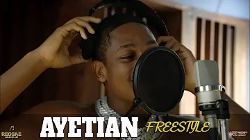 Ayetian the Young Talented artist mixes it up including a Drill Freestyle | Reggae Selecta UK