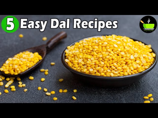 5 Quick & Easy Dal Recipes | Dal Recipes | 5 Best Dal Recipes | 5 Easy Ways Of Dal Recipes | Lunch | She Cooks