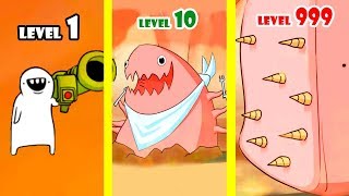 Missile Dude Evolution! Strongest Destroy of Demons - Upgraded Launcher & Marines | Missile Dude RPG