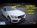 HD Front & Rear Dashcam installed on 2015+ Mercedes C300 W205