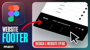 WEB DESIGN IN FIGMA ep.08: The Footer Section – Free UX / UI Course