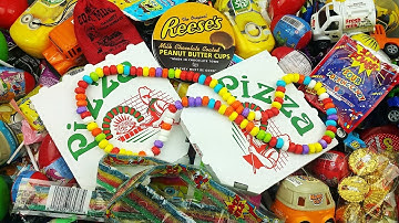 A lot of New Candy & Surprise Eggs - Learn Colors with Candy