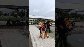 Kedokcantik mau dijeburin kekolam sama Buto