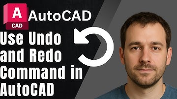 How to Use Undo and Redo in AutoCAD – Essential Editing Commands