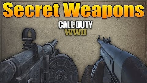 NEW Secret Weapon in Call of Duty WW2 (Proto-X1 & VMG 1927 Gameplay)