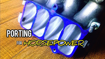 H22a Intake Manifold Porting Tech by SRDmotorsports