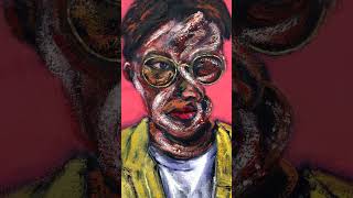 Three Studies of Alex I , Middle Panel, Figurative Expressionist Portrait | Jim Gigurtsis
